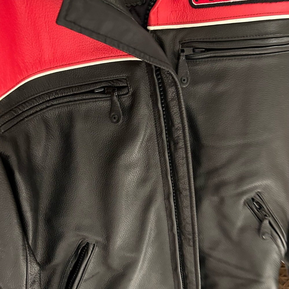 Guinness x First Racing leather motorcycle jacket with Thinsulate lining NEW - Picture 6 of 10